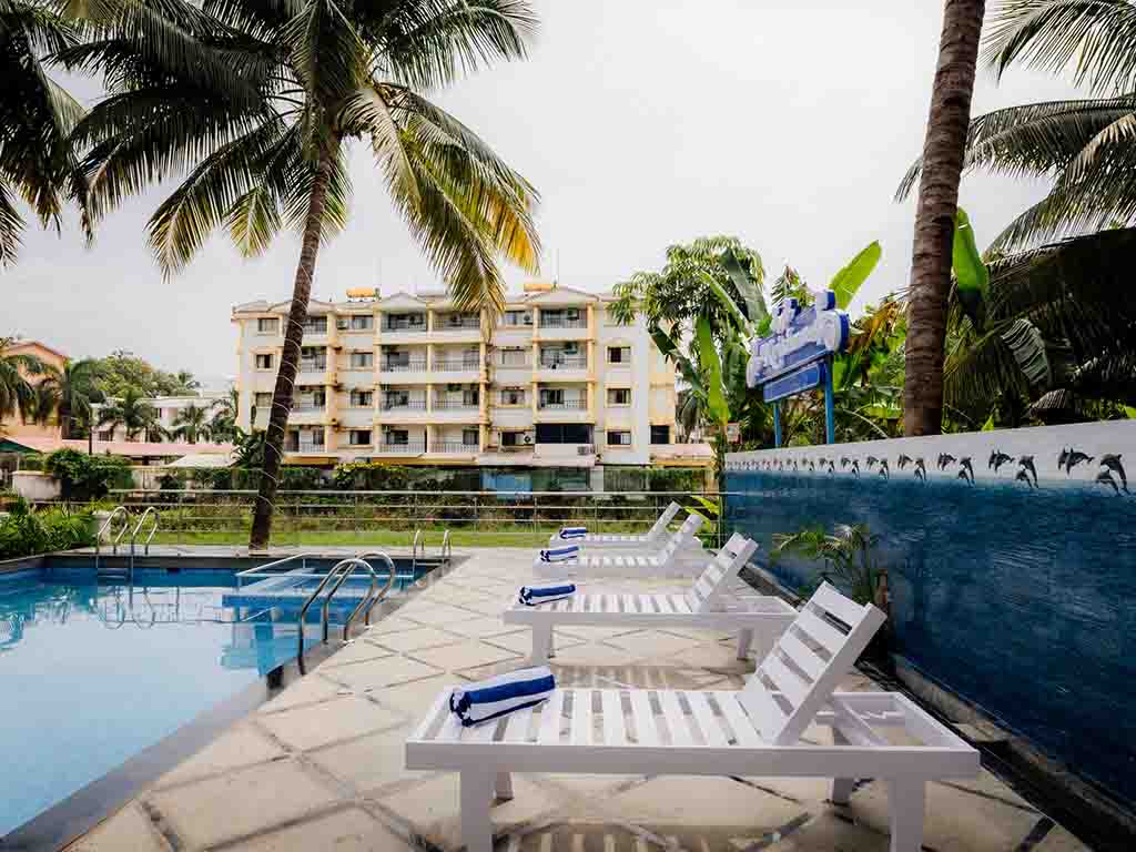 resort in south goa with swimming pool